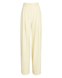 Anna Quan Stevie Wide-Leg Pants In Yellow reg at Intermix