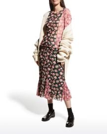 Anna Sui Garden Of Posies Mesh Top at Neiman Marcus