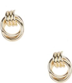 Anna amp Ava Waterproof Knot Hoop Earrings Dillardx27s at Dillards