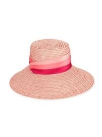 Annabelle Satin Ribbon Straw Sun Hat by Eugenia Kim at Saks Fifth Avenue