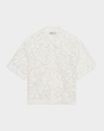 Annaelle Cotton Lace Top at Neiman Marcus