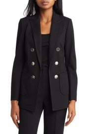 Anne Klein Faux Double Breasted Jacket at Nordstrom
