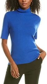 Anne Klein Women39s Half Sleeve Turtleneck at  Womens Clothing store at Amazon