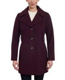 Anne Klein Womenx27s Single-Breasted Peacoat Created for Macyx27s - Macyx27s at Macys