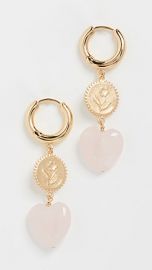 Anni Lu Heart Of True Love Earrings at Shopbop