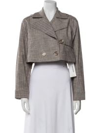 Annika Striped Cropped Jacket at The Real Real