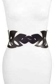 Another Line and39Leafand39 Cut Out Belt at Nordstrom