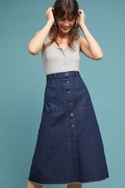 Anouk Buttondown Skirt by Citizens of Humanity at Anthropologie