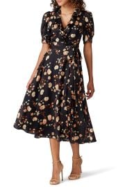 Anouk Print Midi Dress by Jill Jill Stuart Rent the Runway at Rent the Runway