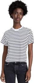 Anthony Thomas Melillo ATM Women's School Boy Stripe Tee at Amazon