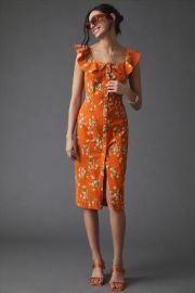 Anthropologie By Anthropologie Buttondown Dress at Anthropologie