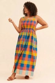 Anthropologie Check Maxi Dress at Anthropologie