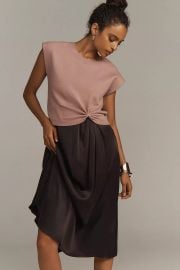 Anthropologie The Gemini Twofer Sweater Dress Set at Anthropologie