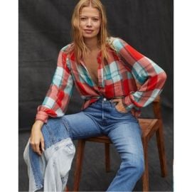 Anthropologie Tops Anthropologie Pilcro Breezy Plaid Buttondown Poshmark at Poshmark