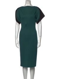 Antonio Berardi Bateau Neckline Dress at The Real Real