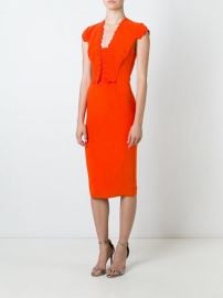 Antonio Berardi Scallop Detail Dress at Farfetch