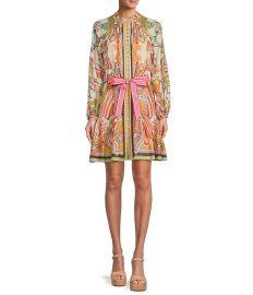 Antonio Melani Brynn Dress in Pink Scarf at Dillards