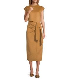 Antonio Melani x Style Bungalow The Conservatory Two Piece Coordinating Wool Blend Blouse amp Pencil Skirt Set Dillardx27s at Dillards