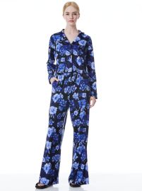 Ao X Masongrey Riley Pj Set In Dream Floral Royalty Alice And Olivia at Alice + Olivia