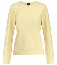 Apc - Logo cotton jersey sweatshirt at Mytheresa