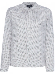 Apc Printed Blouse - at Farfetch