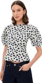 Apiece Apart Lino Top Yayoi Black & White 0 at Shopbop