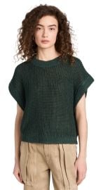 Apiece Apart Oliva Linen Vest OLIVOS XS/S at Shopbop