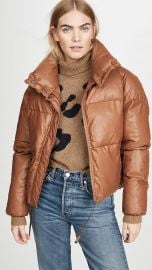 Apparis Camila Vegan Leather Puffer Jacket at Shopbop