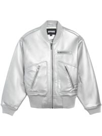 Apparis Metallic effect bomber jacket at Farfetch