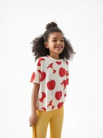 Apple Print Tee by Zara at Zara