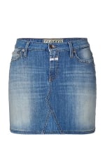 April's denim skirt at Stylebop