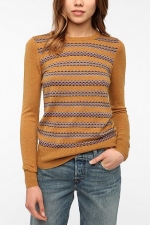 Jane Intarsia Knit Pullover Sweater by Coincidence & Chance at Urban Outfitters