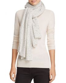 Aqua Cashmere Donegal Cashmere Scarf at Bloomingdales