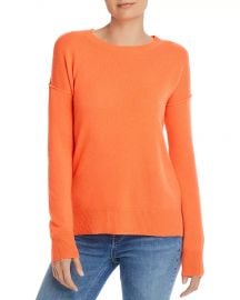 Aqua Cashmere High Low Crewneck Sweater at Bloomingdales