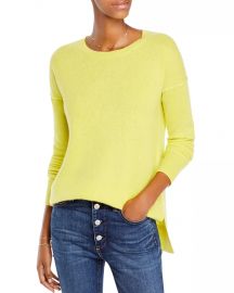 Aqua Cashmere High Low Sweater at Bloomingdales