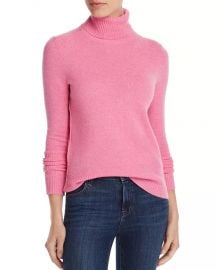 Aqua Cashmere Turtleneck at Bloomingdales