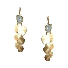 Aqua Drop Earrings Jennifer Miller Jewelry at Jennifer Miller Jewelry