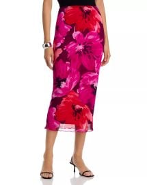 Aqua Mesh Skirt at Bloomingdales