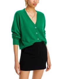 Aqua V Neck Cardigan at Bloomingdales