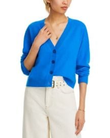 Aqua V Neck Cardigan at Bloomingdales