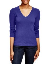 Aqua V-neck Cashmere Sweater at Bloomingdales