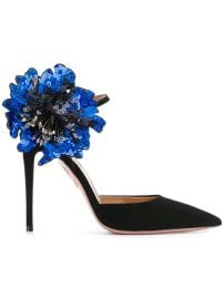 Aquazzura Disco Flower Pumps - Farfetch at Farfetch