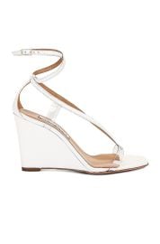 Aquazzura Illusions Plexi 85 Wedge Sandal at FWRD