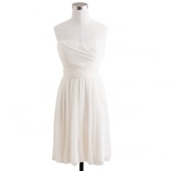 Arabelle Silk Chiffon Dress at J. Crew