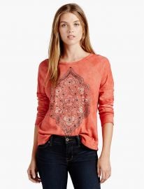 Arabesque Motif Tee at Lucky Brand