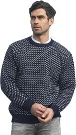 Aran Crafts Mens Norwegian Sweater at Amazon