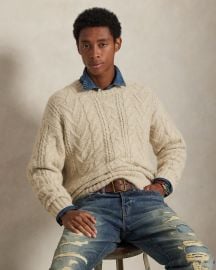 Aran-Knit Sweater at Ralph Lauren
