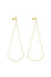 Arch earrings yellow gold - Guzema at Guzema