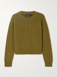 Arch4 Tinka cable knit cashmere sweater at Net a Porter