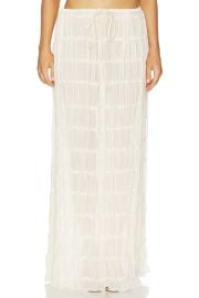 Arcina Ori Juliette Skirt In Cream at Revolve